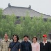 K040 張松蓮---張松蓮老師於河南鹿邑太清宮中之三清殿前合影